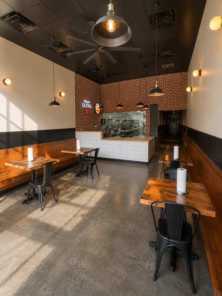 Inside Donkey Mo's Parmer Lane